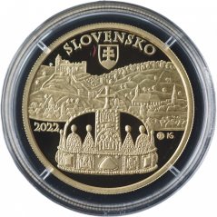 2022 - 100€ Korunovácia Rudolfa