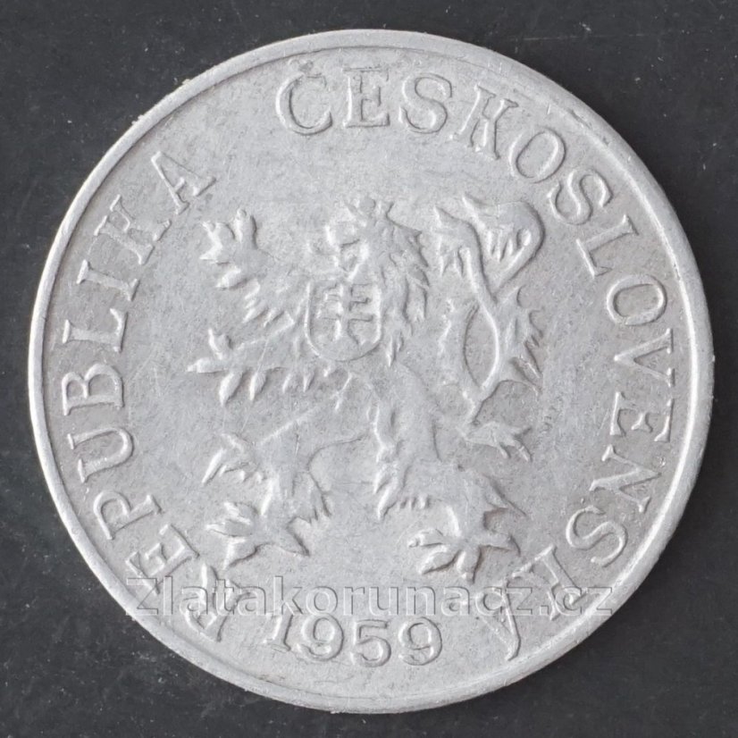 1 haléř 1959