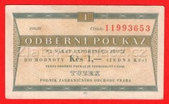 1 Tkčs - Tuzexová poukázka 1976/IV
