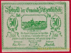 Petzenkirchen - 50 haléřů - 1920