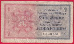 1 koruna 1940 D 056