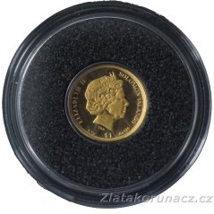 Zlatá mince - Šalamounovy ostrovy 1 Dollar 2022 Čechie