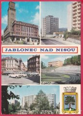 Jablonec nad Nisou - Radnice, Sídliště, Komenského náměstí