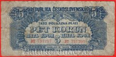 5 Korun 1944 BT