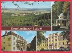 Konstantinovy Lázně - budovy, celk. pohled