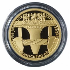 2009 - 2 500 Kč - Zdýmadlo na Labi pod Střekovem Proof