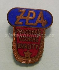 Pracovník vzorné kvality ZPA III.
