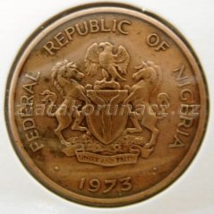 Nigérie - 1/2 kobo 1973