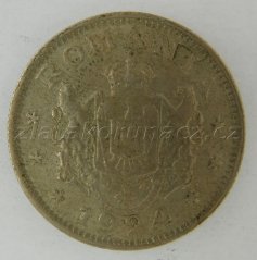 Rumunsko - 1 leu 1924