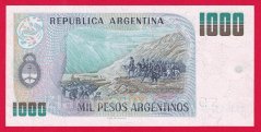 Argentina - 1000 Pesos Argentinos 1984-1985