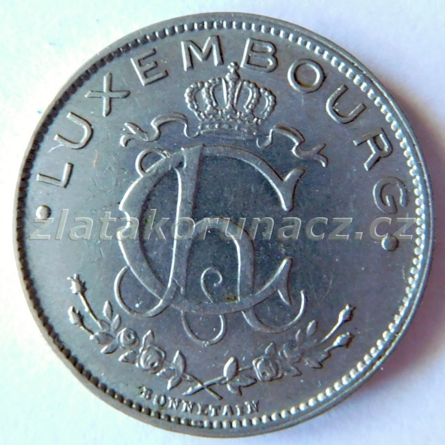 Luxembursko - 1 frank 1924