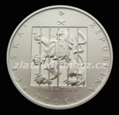 2014 - 200Kč -17. listopad 1989 Proof