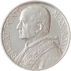 Vatikán - 10 lire 1937