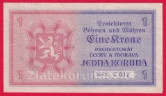 1 koruna 1940 C 012
