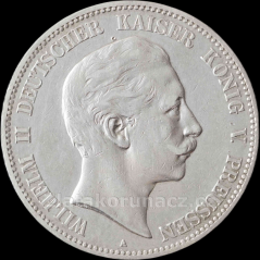 Německo - Prusko - 5 marka 1903 A