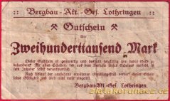 Bergbau - 200 000 marek - 1923