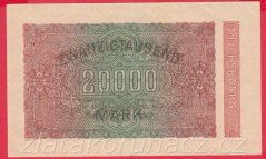 Německo - 20.000 mark 20.2.1923 - série T-BW