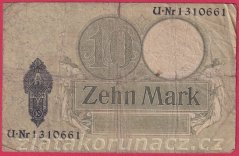 Německo - 10 mark 6.10.1906 - série U