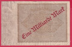 Německo - 1 Milliarde  mark 15.12.1922 - série 82E