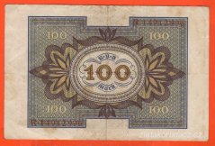Německo - 100 Mark 1.11.1920 - série R-N