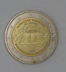 Německo - 2 Eura 2007 D Römische Verträge
