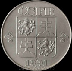 5 koruna 1991 - Llantrisent
