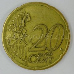 Řecko - 20 Cent 2002