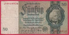 Německo - 50 Reichsmark 30.3.1933 - série J - O - 7 m.č.