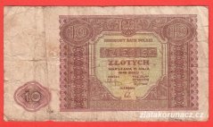 Polsko - 10 Zlotych 1946