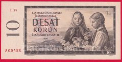 Československo - 10 korún 1960 L 59