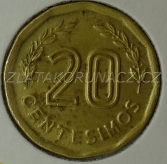 Uruguay - 20 centesimos 1976