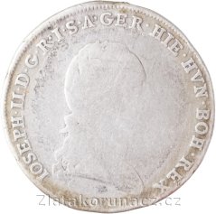 1/4 tolar křížový 1788 A