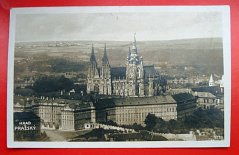 Praha - Hradčany, letecký pohled