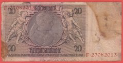 Německo - 20 Reichsmark 22.1.1929 - série F-Z