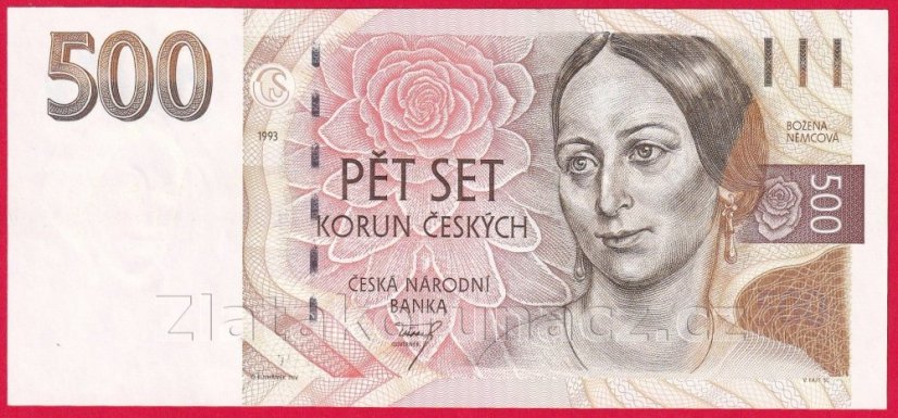 Česká republika - 500 korun 1993 A 53