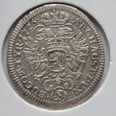 3 krejcar - 1726 Praha