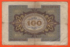 Německo - 100 Mark 1.11.1920 - série O-G