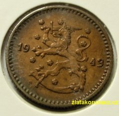 Finsko - 1 markka 1943 S