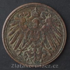 Německo - 1 Reich Pfennig 1909 F