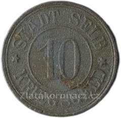 Německo - Selb - 10 Pfennig 1918