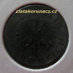 Rakousko - 5 groschen 1975