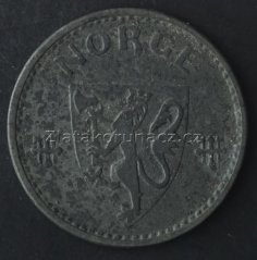 Norsko - 50 ore 1941 zinek
