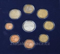 Sada dřevěná 2023 - Slovenské euromince 2023 proof like