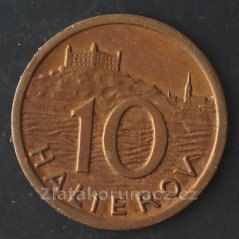10 haléř 1939