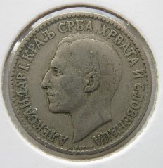 Jugoslávie - 1 dinar 1925