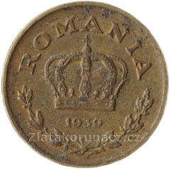 Rumunsko - 1 leu 1939