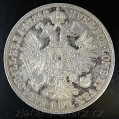 1 zlatník  1858 B