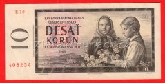 Československo - 10 korún - 1960 E 10