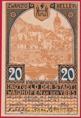 Waidhofen - 20 haléřů - 1920