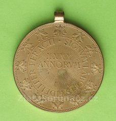 F. J. I. čestná medaile za čtyřicetileté věrné služby